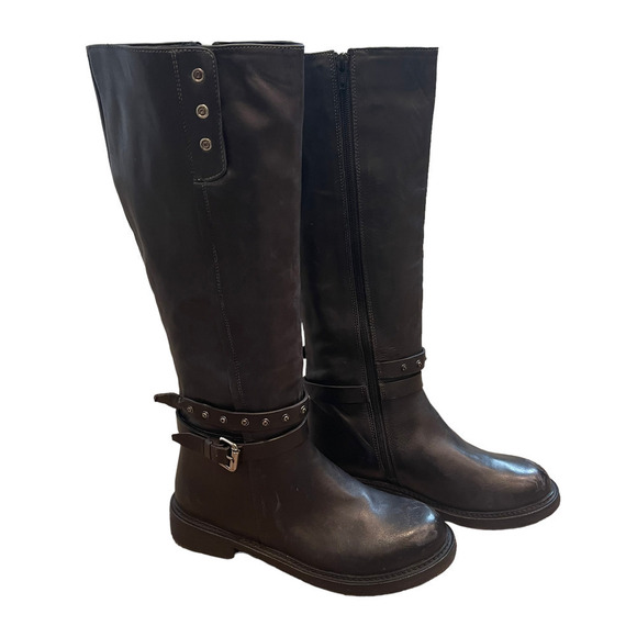 New Vintage Foundry Co. Women's Black Reign Tall Boot Size 8 - Picture 8 of 12